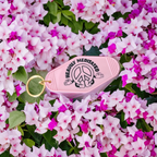 Heavily Meditated Pink Motel Keychain by Hoosier Handkerchief Company