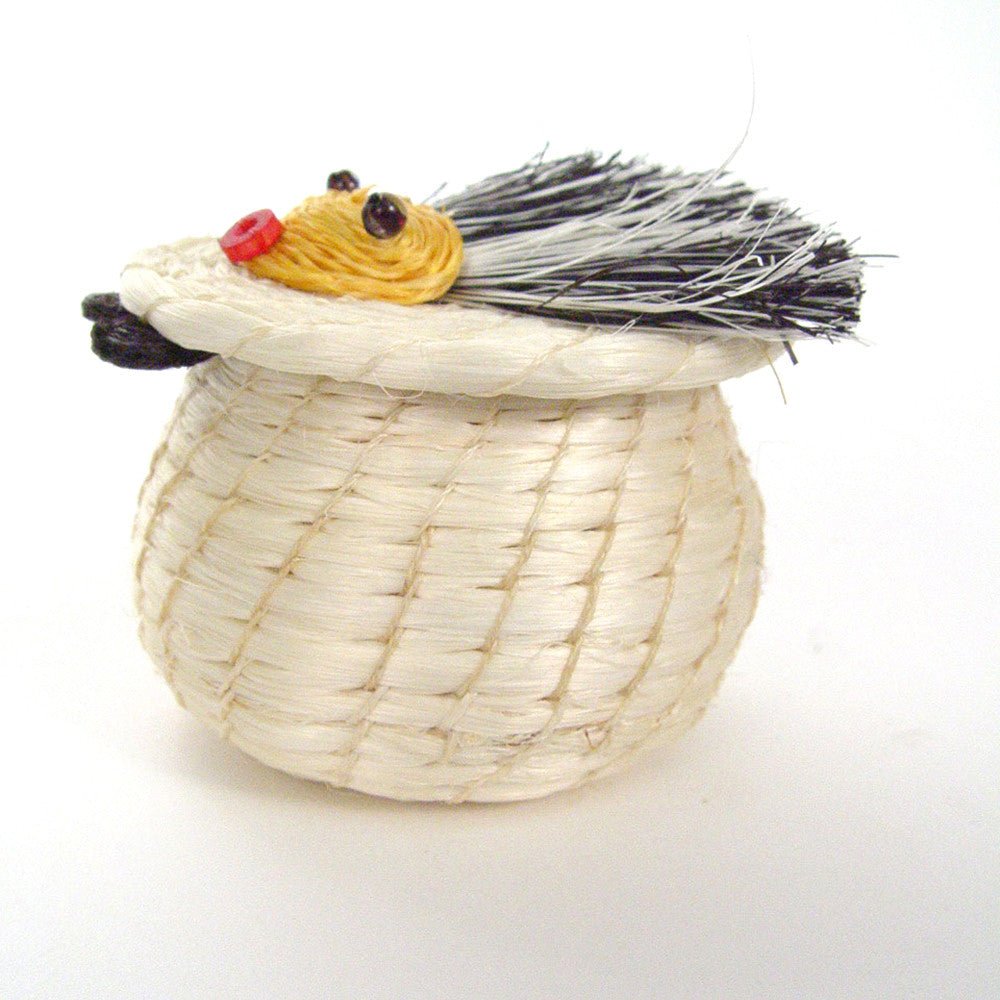 Hedgehog Tiny Basket La Vie Bien Hedgehog Tiny Basket
