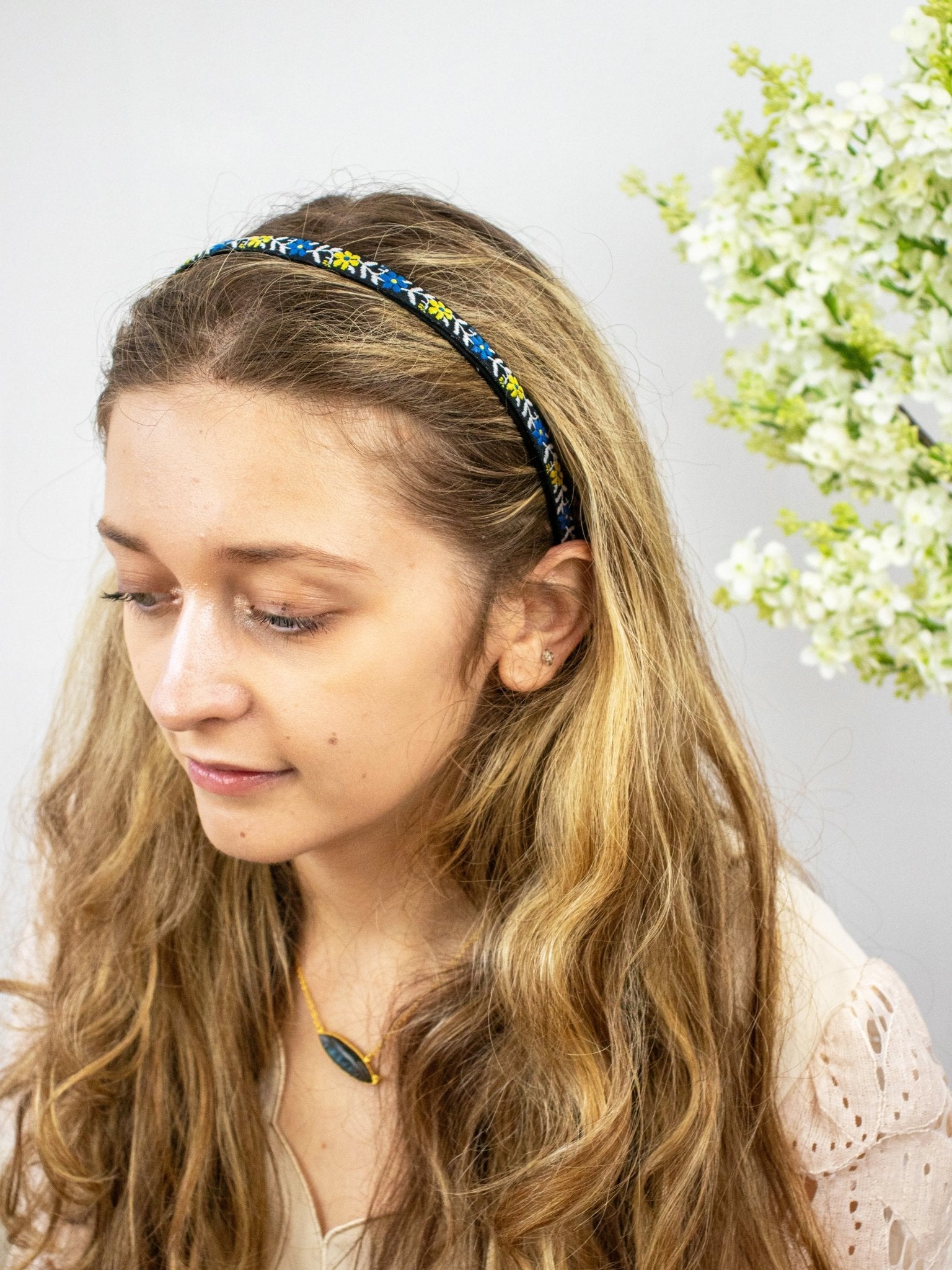 Heidi Power Skinny Headband Headbands La Vie Bien Heidi Power Skinny Headband