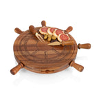 Helmsman Lazy Susan Cheese Board with Tool Set Core La Vie Bien Helmsman Lazy Susan Cheese Board with Tool Set