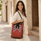 Hemp Net Leather Shoulder Bag - Thailand Shoulder Bag La Vie Bien Hemp Net Leather Shoulder Bag - Thailand