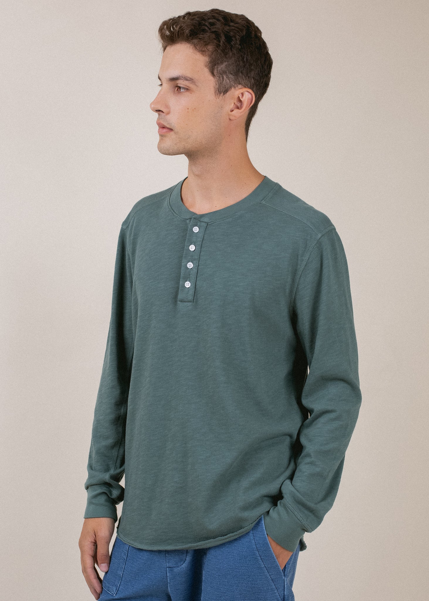 Long Sleeve Henley