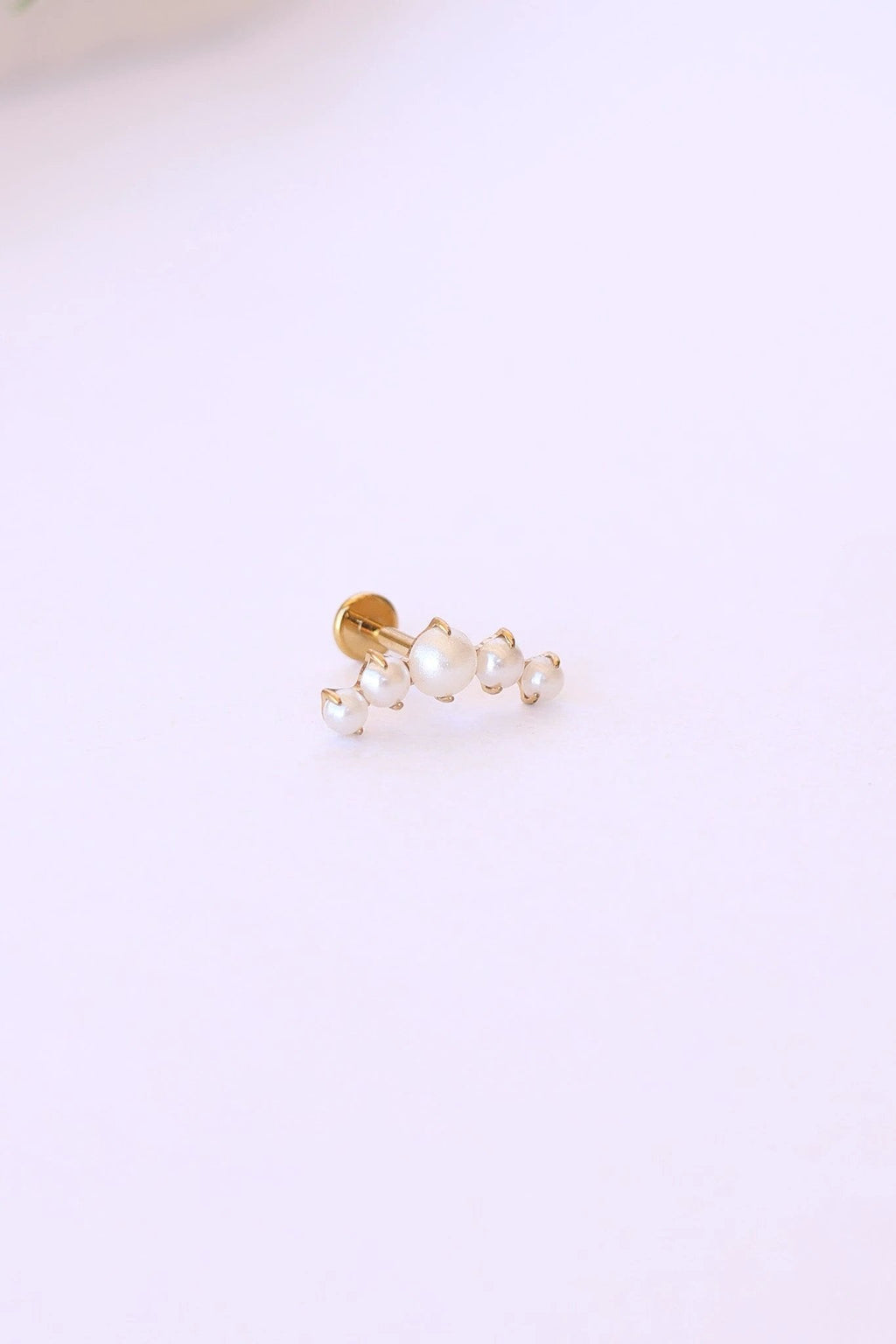 Hepburn Flat Back Stud by Rose & Clay