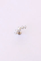 Hepburn Flat Back Stud by Rose & Clay