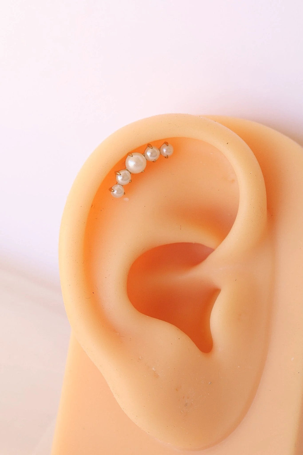Hepburn Flat Back Stud by Rose & Clay