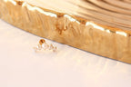 Hepburn Flat Back Stud by Rose & Clay