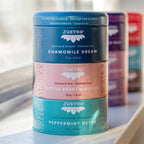 Herbal Tea Trio Tin & Spoon - Organic, Fair-Trade Tea Gift by Ethical Trade Co