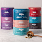 Herbal Tea Trio Tin & Spoon - Organic, Fair-Trade Tea Gift by Ethical Trade Co