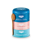 Herbal Tea Trio Tin & Spoon - Organic, Fair-Trade Tea Gift by Ethical Trade Co
