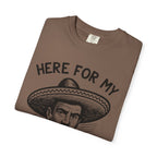 Here For My Señor Discount Mariachi Sombrero Retirement T-shirt | Funny Latino | 3 Colors T-Shirt La Vie Bien Here For My Señor Discount Mariachi Sombrero Retirement T-shirt | Funny Latino | 3 Colors