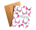Here to Support You Breast Cancer Get Well Card by Five Dot Post