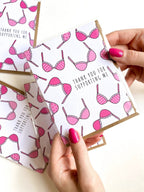 Here to Support You Breast Cancer Get Well Card by Five Dot Post
