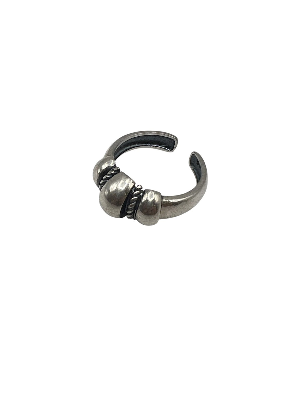 Heritage Bead Silver Ring Silver Ring La Vie Bien Heritage Bead Silver Ring