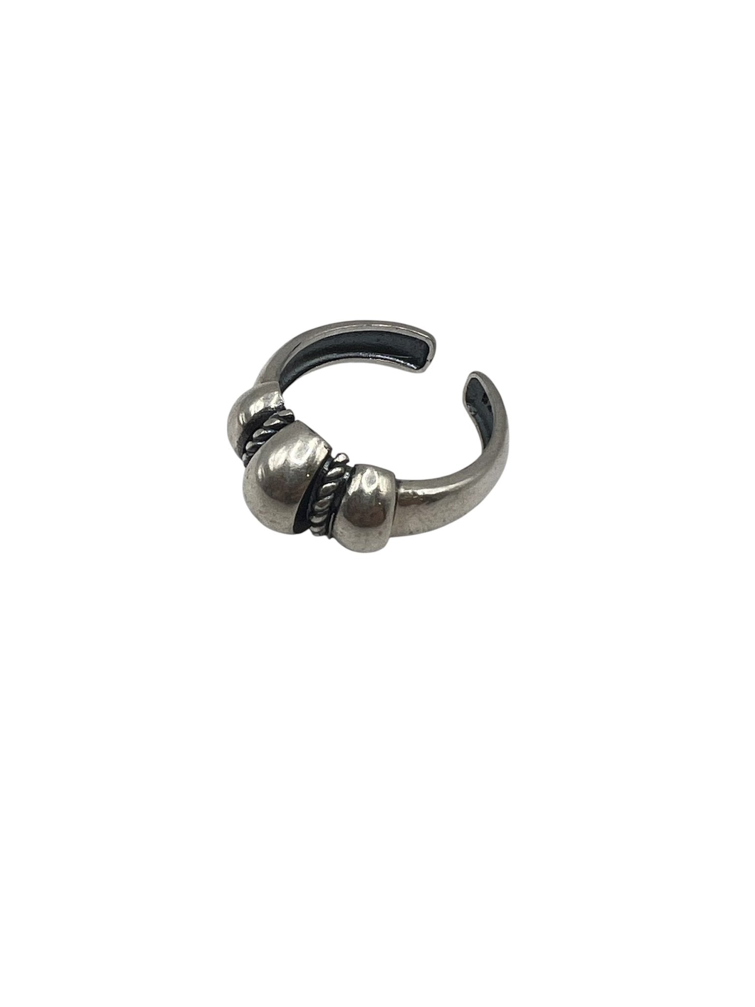Heritage Bead Silver Ring Silver Ring La Vie Bien Heritage Bead Silver Ring