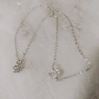 Herkimer Diamond Necklace by Derive Jewelry
