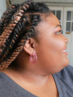 Hexagon Hoops by Fair Anita