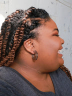 Hexagon Hoops by Fair Anita
