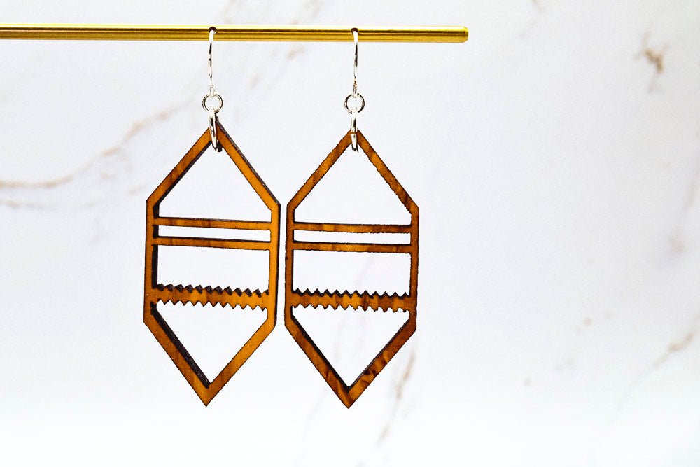 Hexagonal Earrings