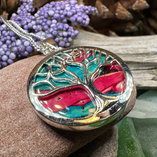 Heathergems Scottish Tree of Life Necklace - Handmade in Scotland