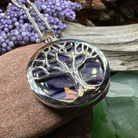Heathergems Scottish Tree of Life Necklace - Handmade in Scotland