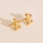 Hibiscus Stud Earrings by Oh Clementine