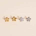 Hibiscus Stud Earrings by Oh Clementine