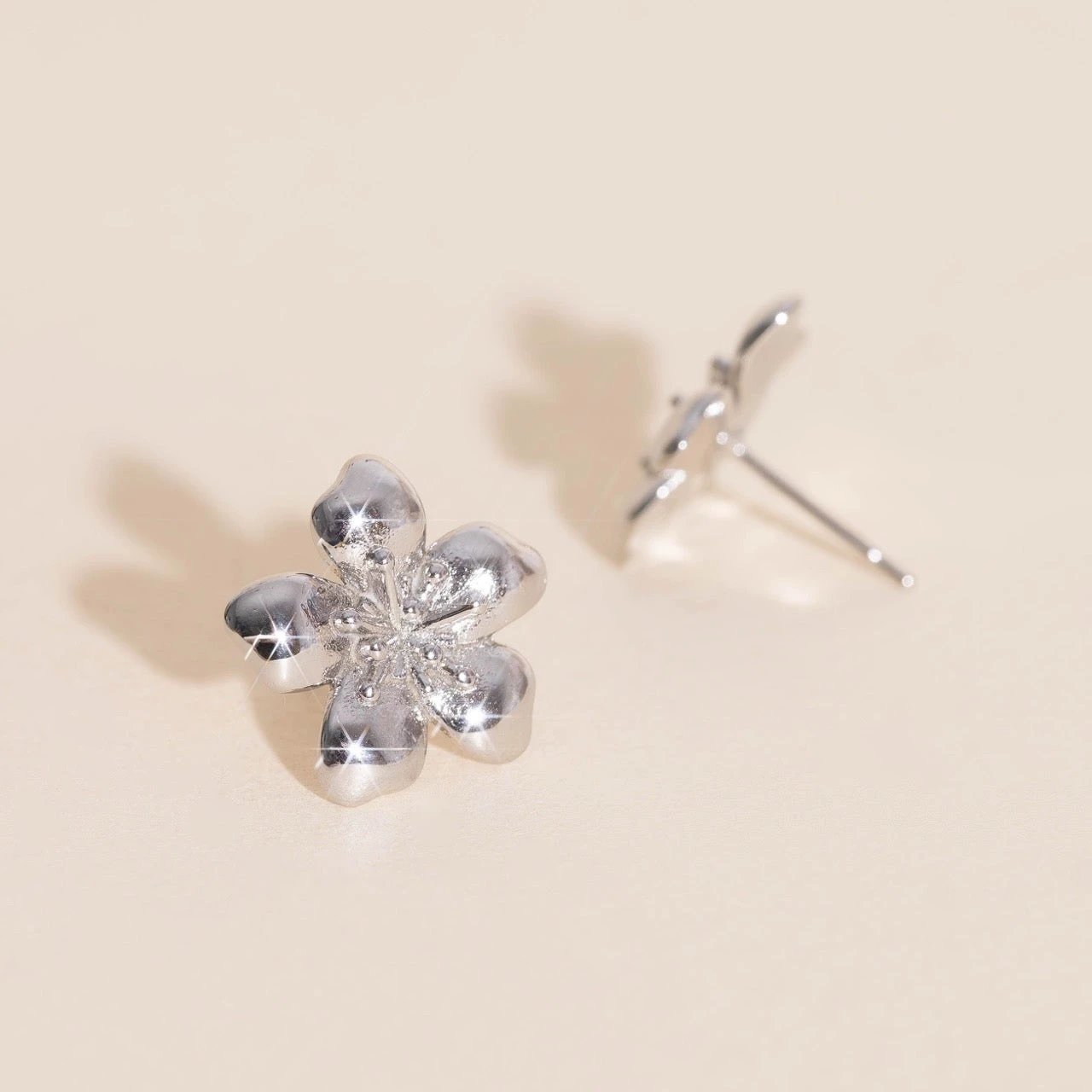 Hibiscus Stud Earrings by Oh Clementine