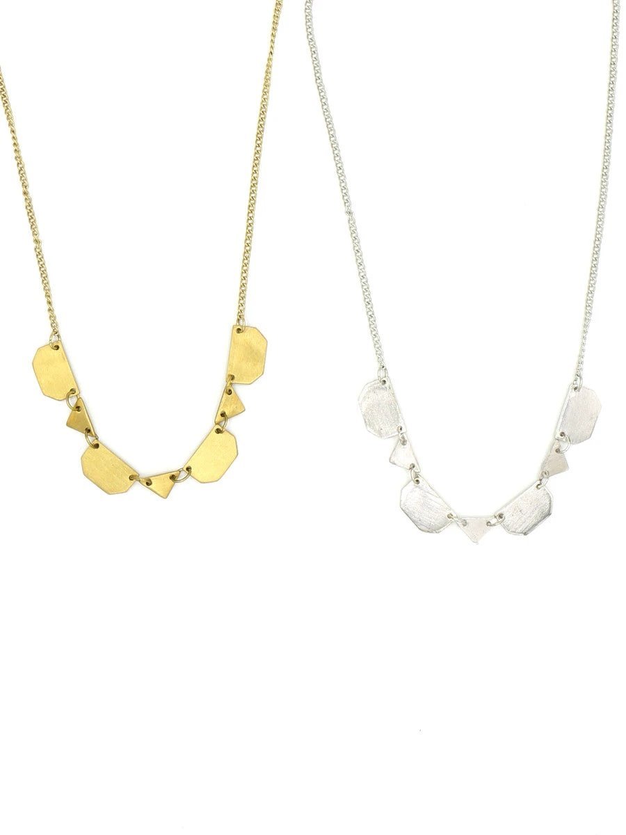 Hidden Valleys Geometric Necklace
