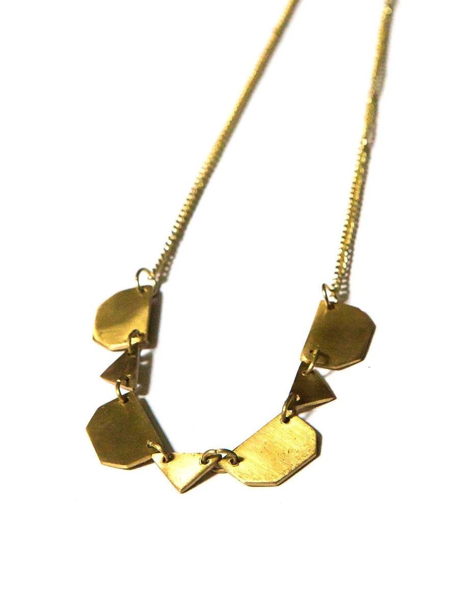 Hidden Valleys Geometric Necklace