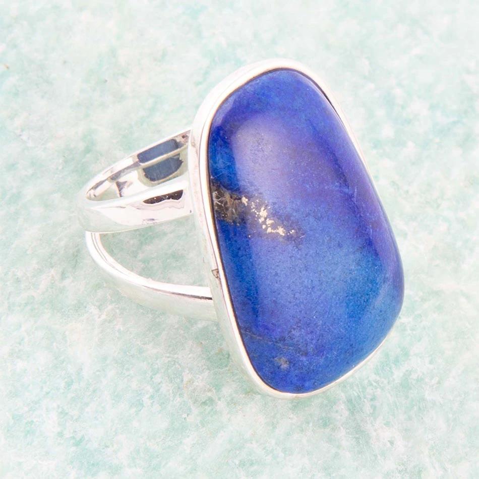 High Class Blue Lapis Sterling Silver Ring by Barse Jewelry