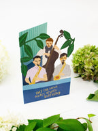 High Notes Lasercut Birthday Card by Ash & Rose