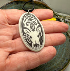 Highland Celtic Stag Necklace - Handmade in the U.S.A. Pendant La Vie Bien Highland Celtic Stag Necklace - Handmade in the U.S.A.