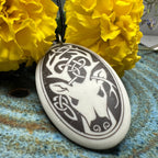 Highland Celtic Stag Necklace - Handmade in the U.S.A. Pendant La Vie Bien Highland Celtic Stag Necklace - Handmade in the U.S.A.