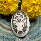 Highland Celtic Stag Necklace - Handmade in the U.S.A. Pendant La Vie Bien Highland Celtic Stag Necklace - Handmade in the U.S.A.