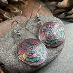 Highland Glen Scottish Thistle Earrings - Scotland Jewelry Dangle Earrings La Vie Bien Highland Glen Scottish Thistle Earrings - Scotland Jewelry