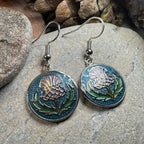 Highland Glen Scottish Thistle Earrings - Scotland Jewelry Dangle Earrings La Vie Bien Highland Glen Scottish Thistle Earrings - Scotland Jewelry