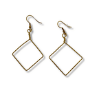 Highland Heritage Brass Wire Earrings - Thailand Earrings La Vie Bien Highland Heritage Brass Wire Earrings - Thailand