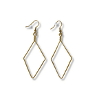Highland Heritage Brass Wire Earrings - Thailand Earrings La Vie Bien Highland Heritage Brass Wire Earrings - Thailand