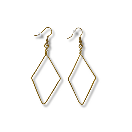 Highland Heritage Brass Wire Earrings - Thailand Earrings La Vie Bien Highland Heritage Brass Wire Earrings - Thailand