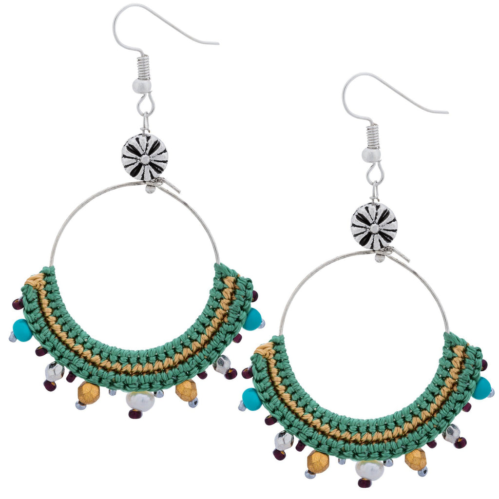 Highland Hoop Earrings Earrings - Fashion La Vie Bien Highland Hoop Earrings