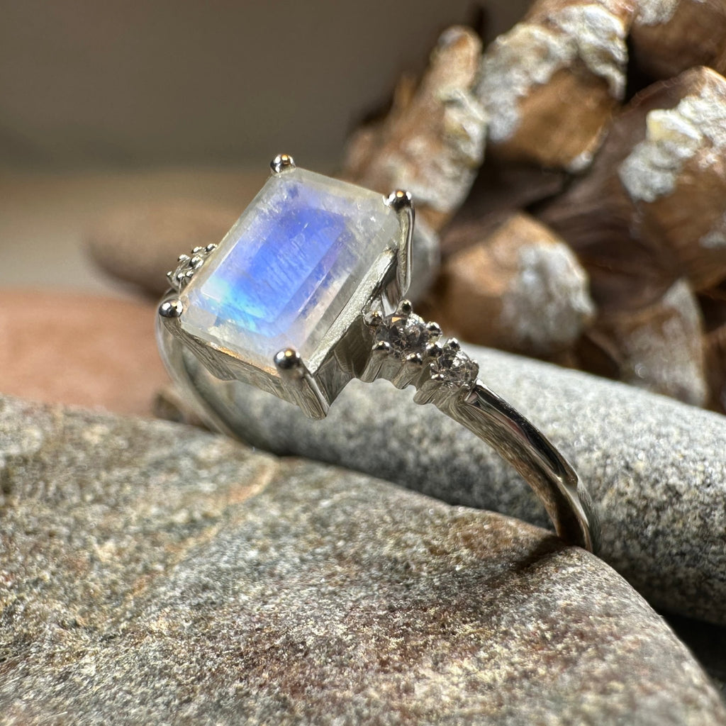Hilaria Moonstone Ring Ring La Vie Bien Hilaria Moonstone Ring