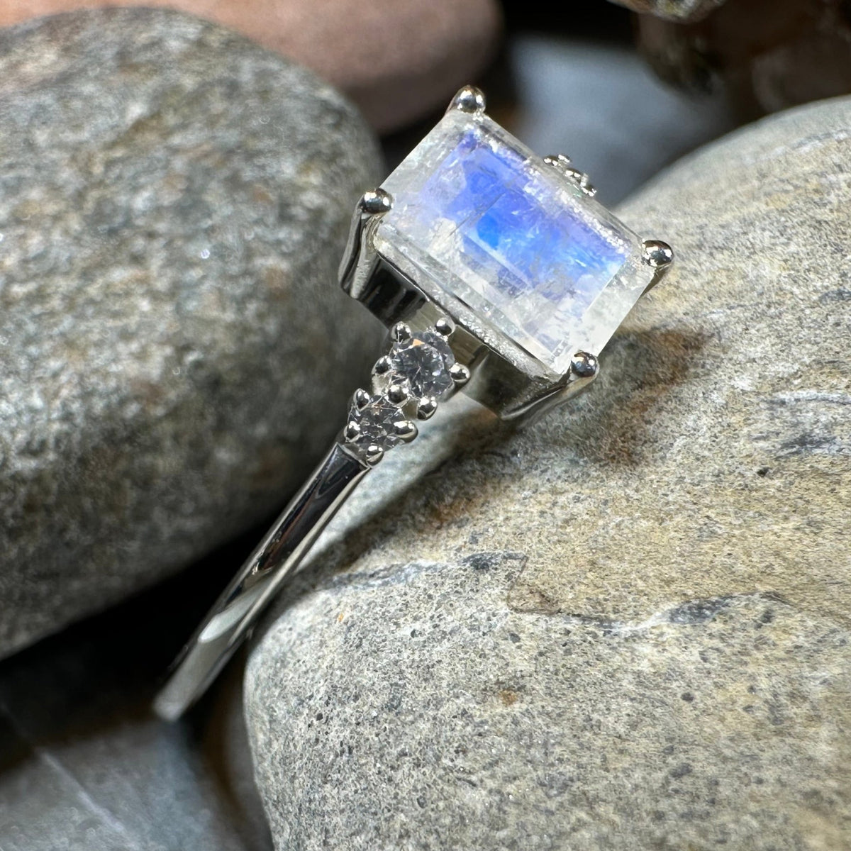 Hilaria Moonstone Ring Ring La Vie Bien Hilaria Moonstone Ring