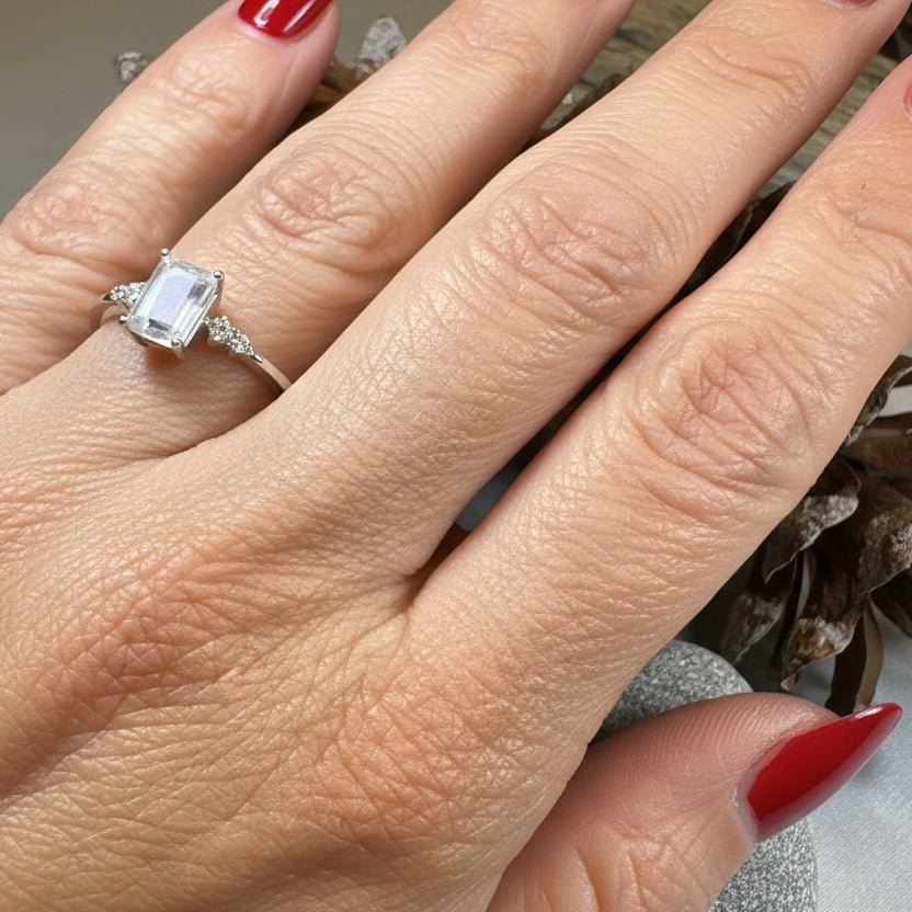Hilaria Moonstone Ring Ring La Vie Bien Hilaria Moonstone Ring