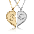 Him And Her Initial Necklaces