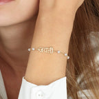 Hindi Pearl Bracelet La Vie Bien Hindi Pearl Bracelet