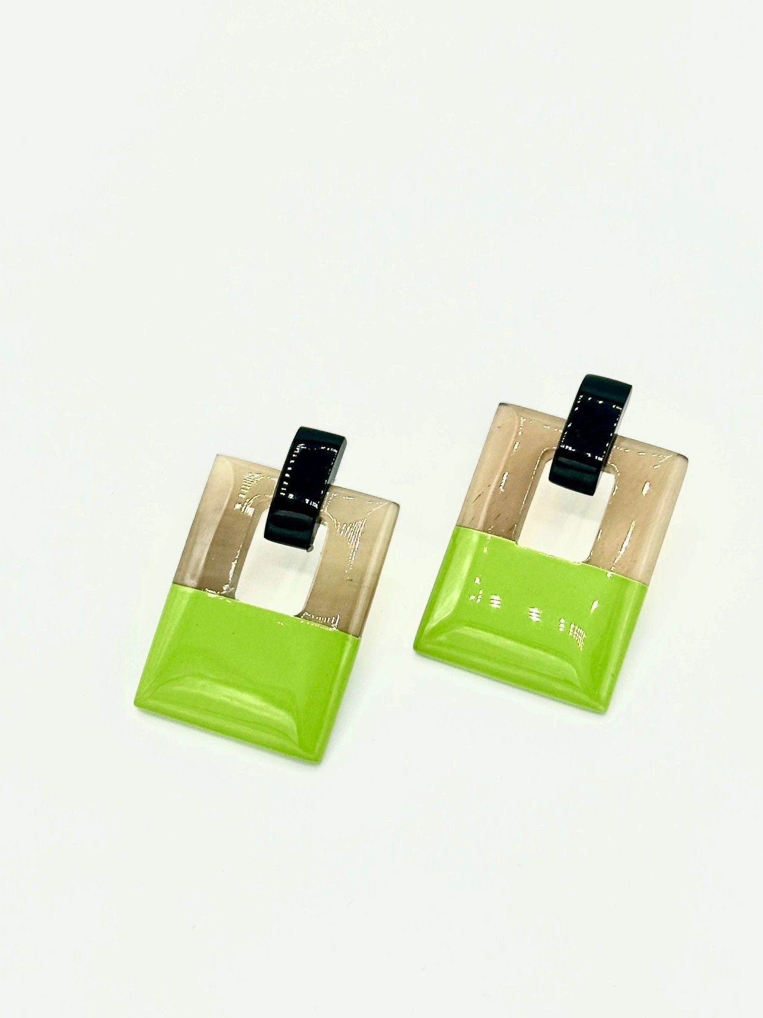 Hinged Horn Earrings