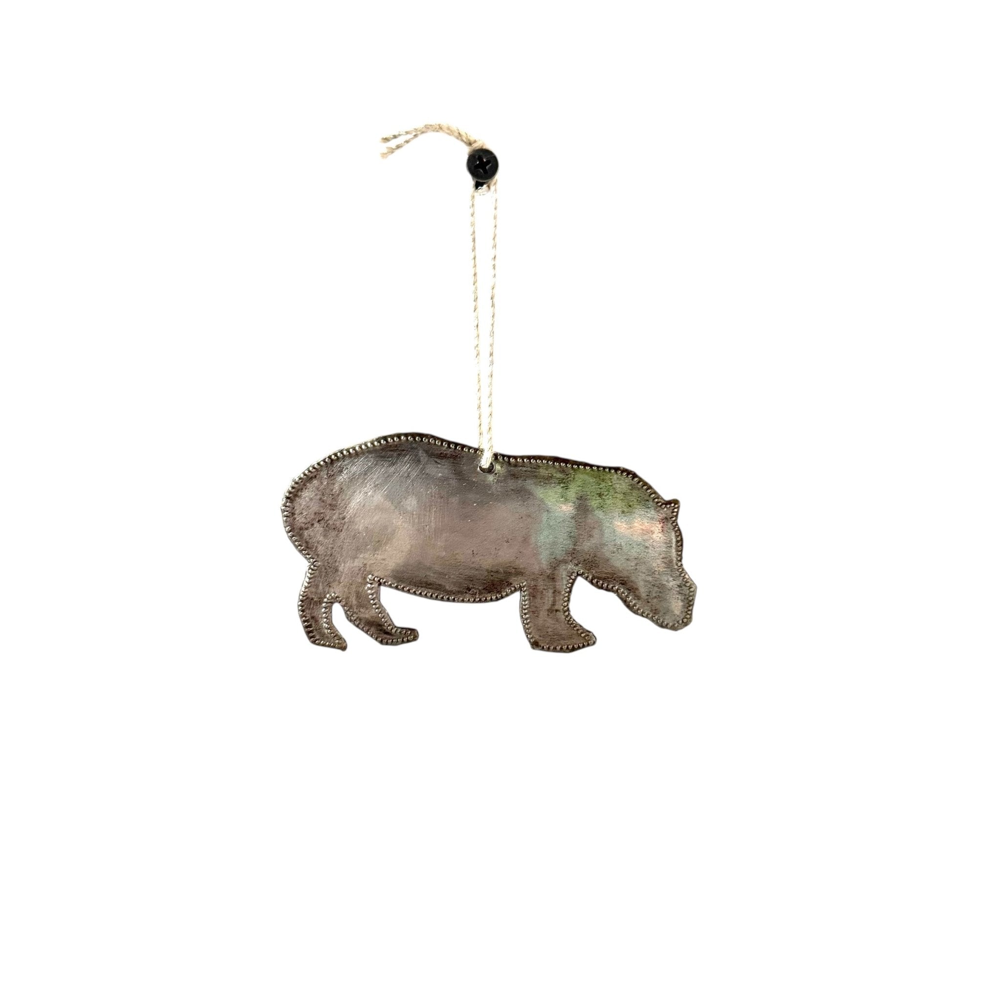 Hippo Ornament - Style 2