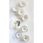 His Ceramic Bowl Ring Dish | Jewelry Tray Holder | Unique Wedding Ring Dish by The Bullish Store