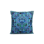 Hmong Bird Embroidered Pillow Cover - Thailand Decor La Vie Bien Hmong Bird Embroidered Pillow Cover - Thailand