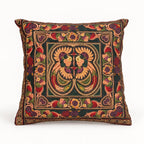 Hmong Bird Embroidered Pillow Cover - Thailand